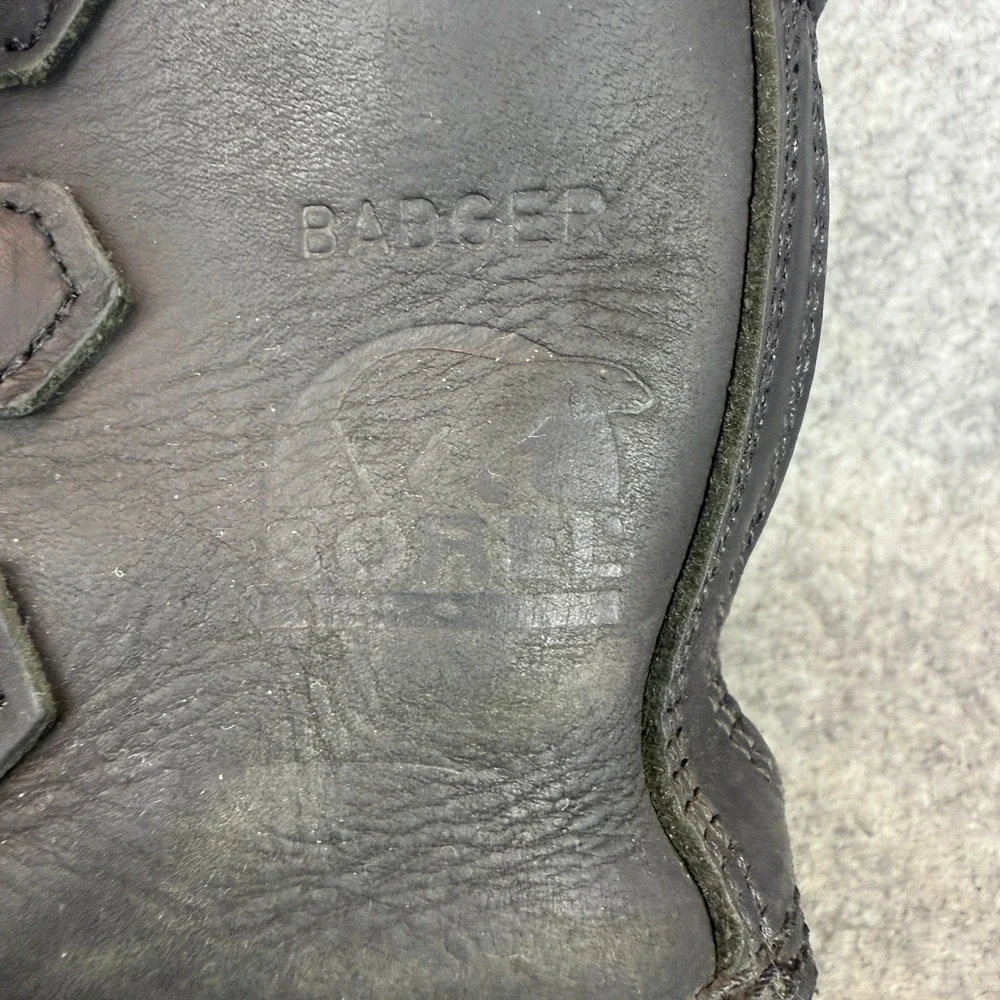 SOREL Badger Womens Sz 6 Winter Snow Boots‎ Removable Felt Liners Canada NICE!